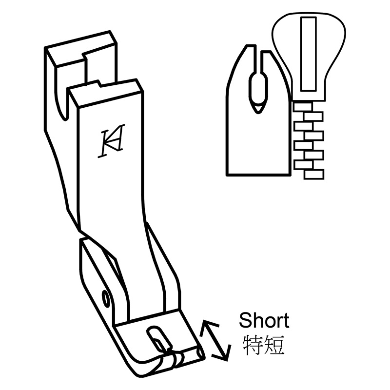 KP58NZ Zipper Foot
