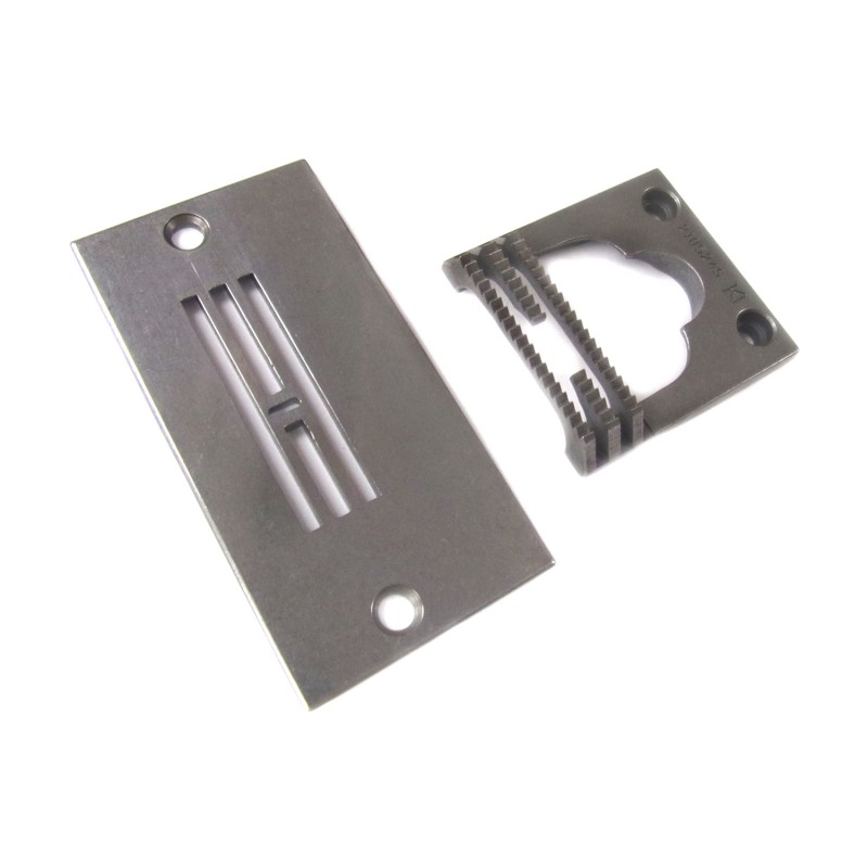 210604S Needle Plate + 210524S Feed Dog — Needle Plate and Feed Dog for Singer / Juki Zigzag Machine 210604S Needle Plate…