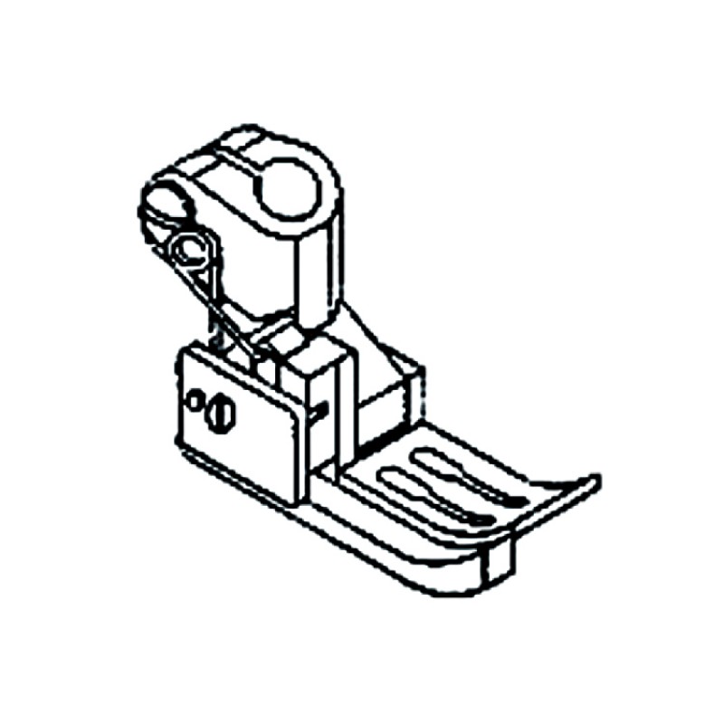 1266L Presser Foot — Presser Foot for Swimming Wear (for Elastic) Presser Bar Internal Diameter: 6.0…