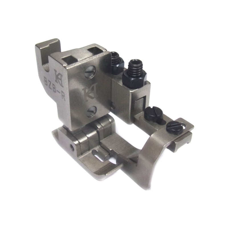 KZB-R Multi-adjustable Guiding Feet — Multi-adjustable Guiding Feet Guiding Position / Height / Pressure Multi-adjustable Suitable for General / Waistband Topstitch Guiding