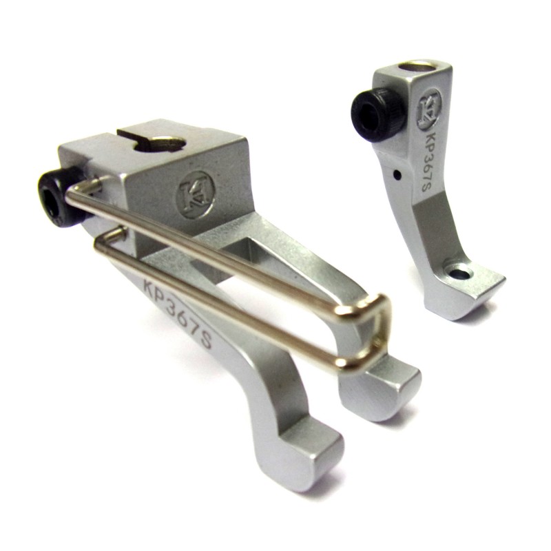 KP367S Presser Feet — For small operationPresser foot width : 18.7mmFeeding foot width : 8mm