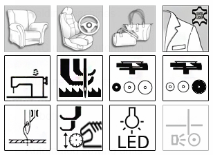 PFAFF 2545 CLASSIC Специальные высокоскоростные швейные машины с синхронной подачей и вертикальным челноком