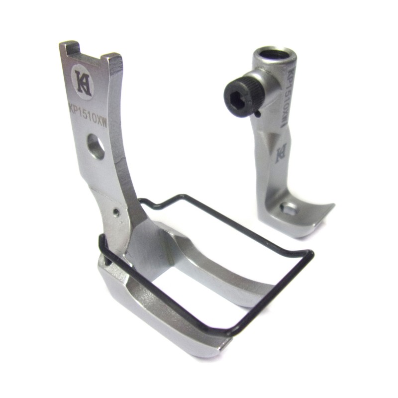 KP1510XW Wider Standard Feet — Presser foot width : 16.5 mm Feeding foot width : 9.5 mm