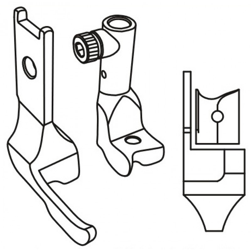 KH335PL Piping Feet — Left cording 91-044 102-04 + 91-044 101-93