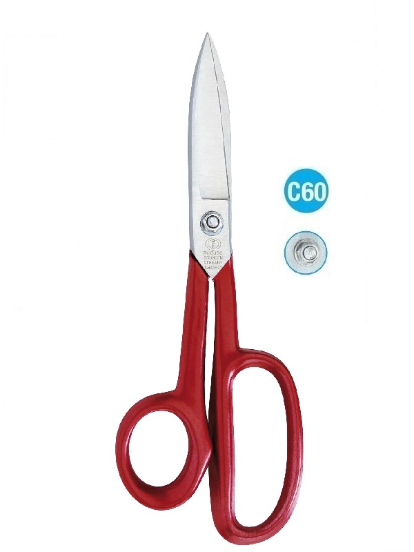 ROBUSO 1080/D/8.5". Ножницы Solingen для раскроя  кожи, резины и ковровых покрытий
