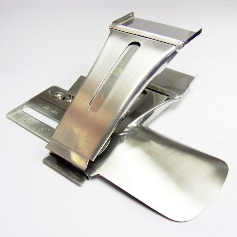 KHF11 Two Pieces Waist Band Folder — Two Pieces Waist Band Folder Applicable Parts : 1. Multi-needle Gauge Set for Kansai Special 2. 112WC-9 3. KP404G