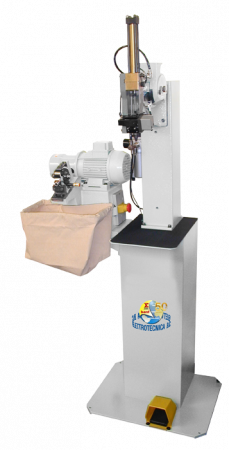 Elettrotecnica BC Mod 438/431 Pneumatic insole attaching machine with crop