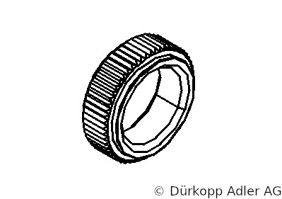 0271 001605 — knurled nut