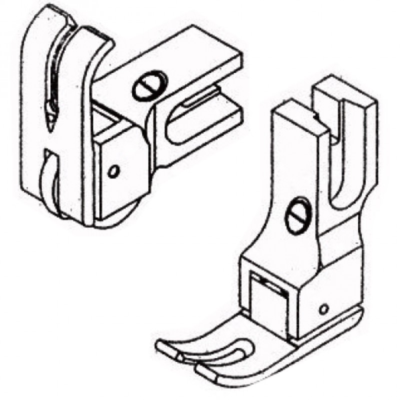 CF188 Anti-Static Feet — Anti-Static Feet Capable for blank stitch.