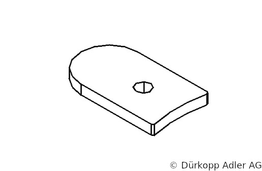 0580 140500 — пластина — Тарелка