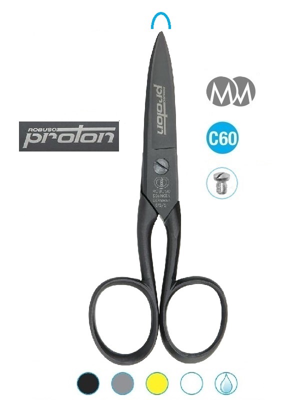 ROBUSO-proton 615/S/5”. Ножницы Solingen для обрезки  арамидных, углеродных и стекловолокон