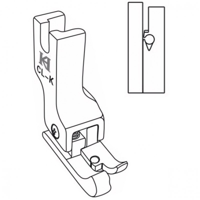 CL-K Left Compensating Feet — Left Compensating Feet for Thin/Knitting Material