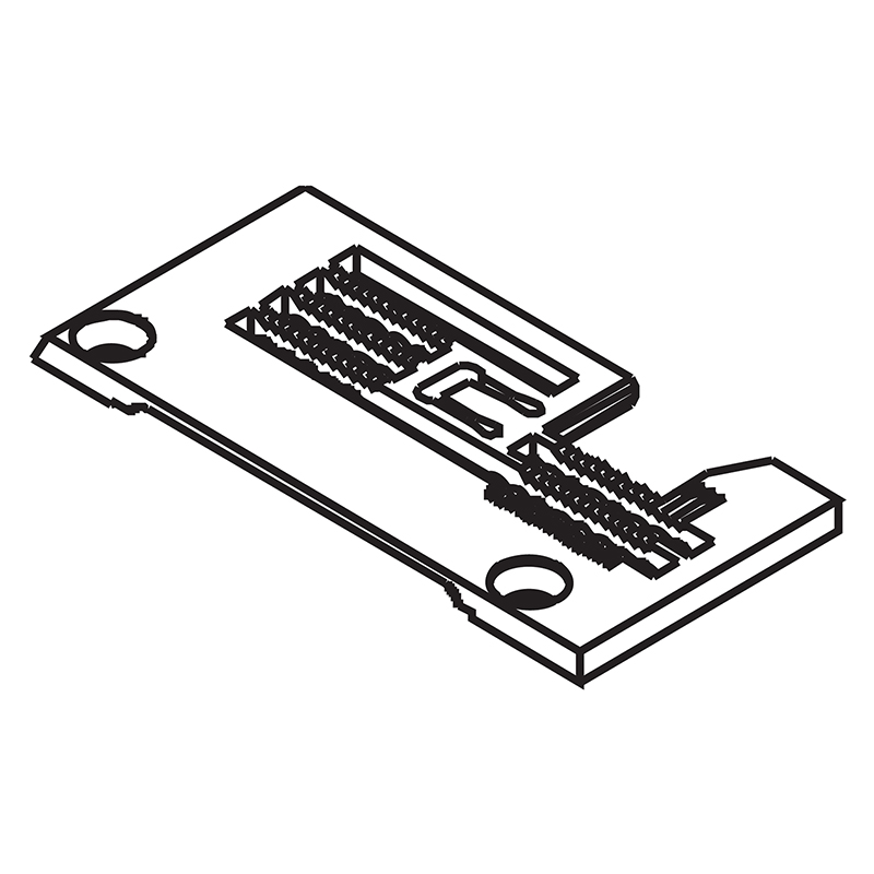 Y95260 Needle Plate — Needle Plate for Yamato Coverstitch Machine Suitable for machine: