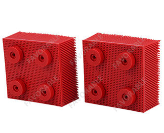 Red Nylon Bristles Round Foot Suitable For VT5000 VT7000 Auto Cutter