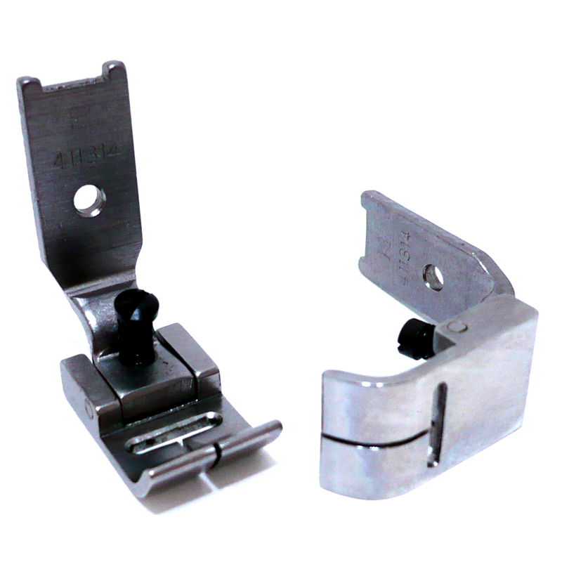 411314 Presser Foot — Standard Presser Foot for Singer / Juki Zigzag Machine Needle Hole Width : 11.5mm Presser Foot Width : 17mm