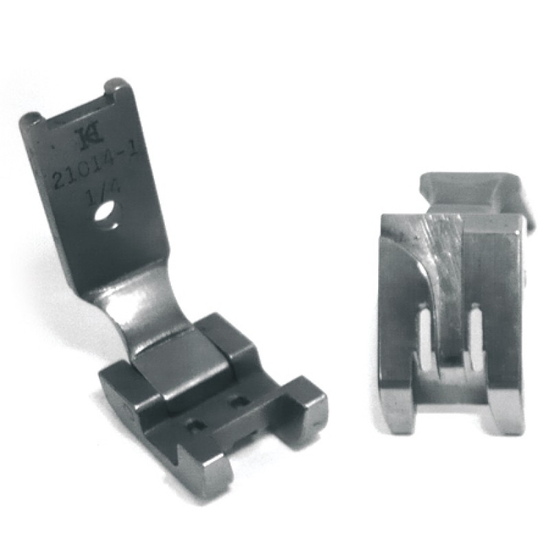21014-1 Presser Feet — Presser Feet Curvedly Grooved to Right * Gauge Set for Brassiere Curved Underwi…