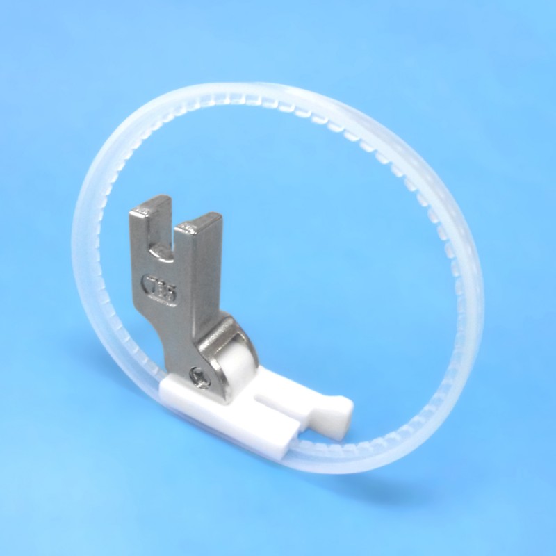 T812-SR Teflon Guiding Feet with Single Ring — Teflon Right Guiding Feet with Single Ring