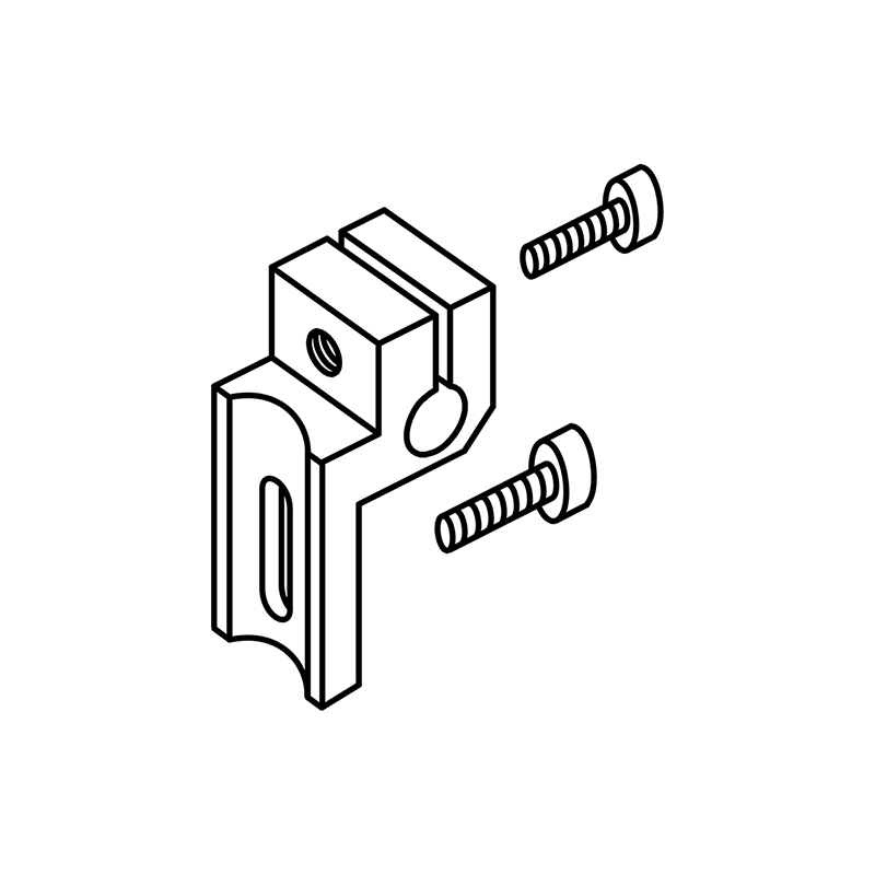 PD842 Suspended Holder — Guide Holder Fix on presser foot, for attaching guide set/tape attachment. Suitable for machine: