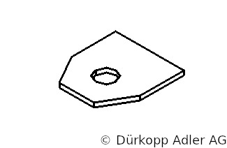 0367 330390 — пружинная пластина