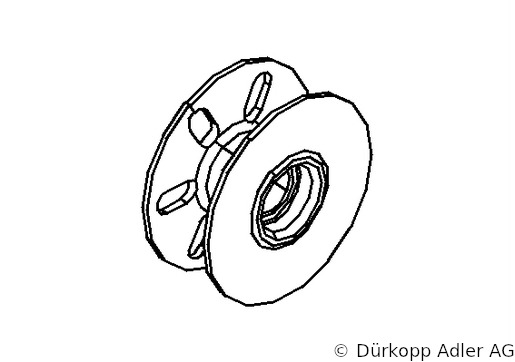 0245 001660 A — BOBBIN ?26MM