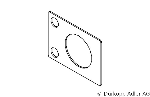 0579 590510 — дистанционная пластина