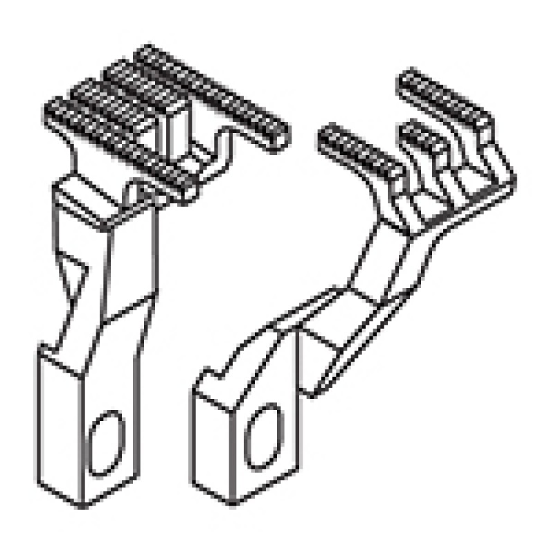 257207-16F Main Feed Dog + 257253-16F Differential Feed Dog — Feed Dog for Pegasus Coverstitch Machine Suitable for machine:
