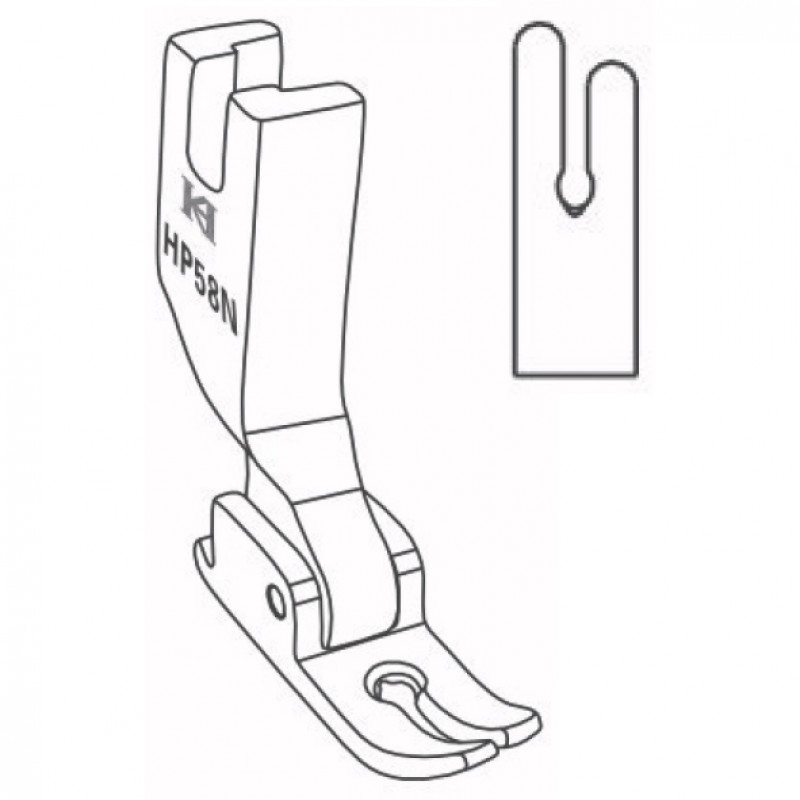 HP58N Narrow Feet — Narrow Feet for Heavy Duty