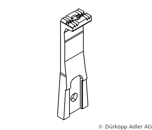 0868 210010 — зубчатая рейка