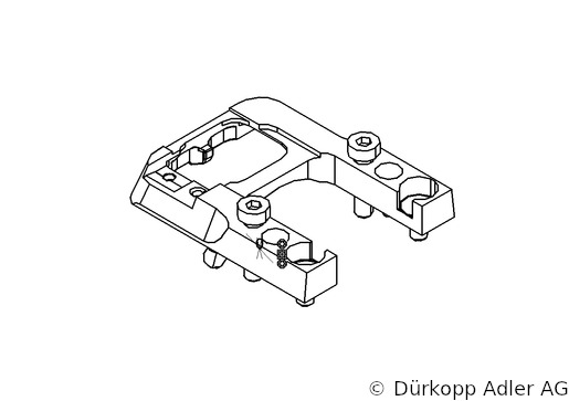 0659 200214 — основание игольной пластины
