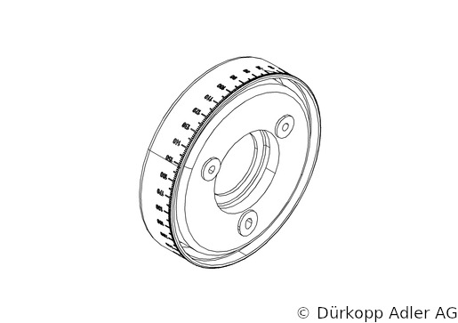 0667 105080 — Маховик