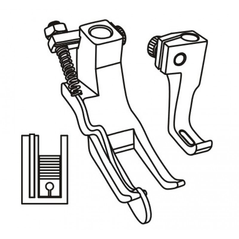 GL291 Guiding Feet — Left Guiding Feet