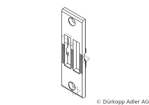 0221 202040 — throat plate
