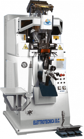 Elettrotecnica BC Mod 689 Heel lasting machine with nails