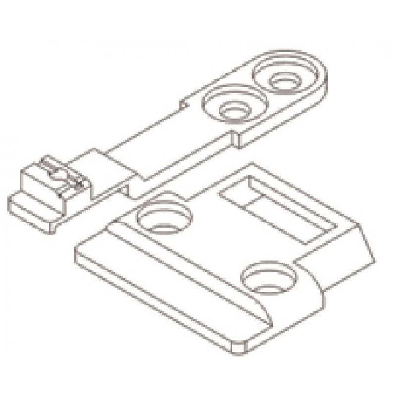 17089-S Needle Plate + 17073-S Feed Dog — Needle Plate and Feed Dog for Seiko LSC-8BV