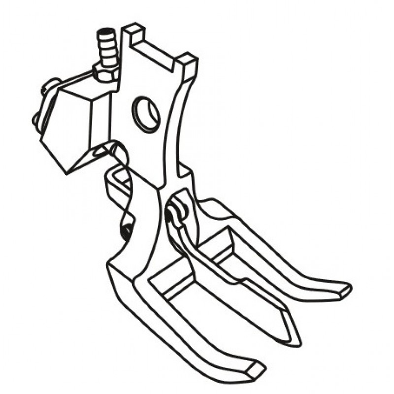 KP28BL-3-AO Pneumatic Center Guide Foot — Pneumatic Center Guide Foot