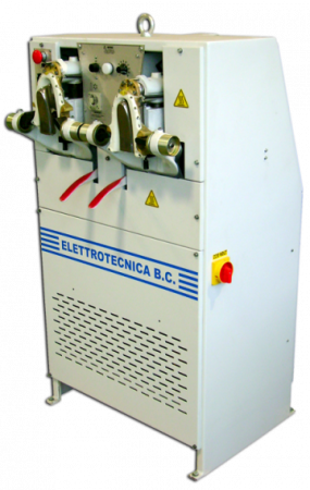 Elettrotecnica BC  Mod 443/V Машина для формования кромки и верха задника, вертикальное положение.