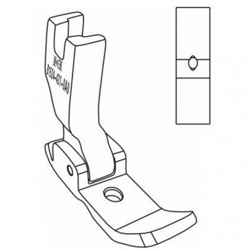 B1524-431-0A0 Shirring Feet — Shirring Feet