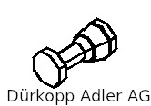 0380 000097 — конический болт — Болт конический