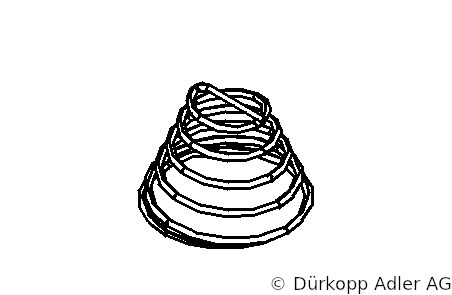 0271 110030 — thread tension spr.