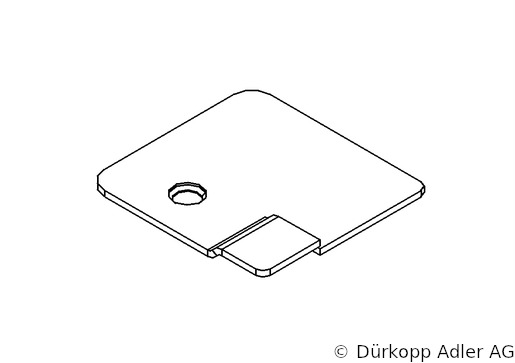 0367 331730 — крышка platen — Накладная пластина
