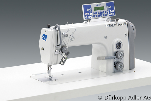 272-140342-01 Dürkopp Adler 1-Needle lockstitch flatbed bottom feed and needle feed sewing machine (0272 990104 030)
