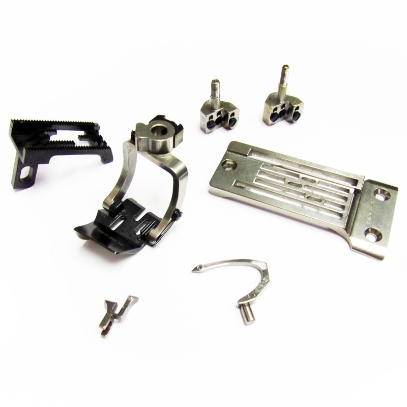 35800 3N 3/8" Thin Material Conversion Kit — Spare Parts for Union Special 35800 3/8", 3-Needle Conversion Kit for Thin Material Full Set includes: