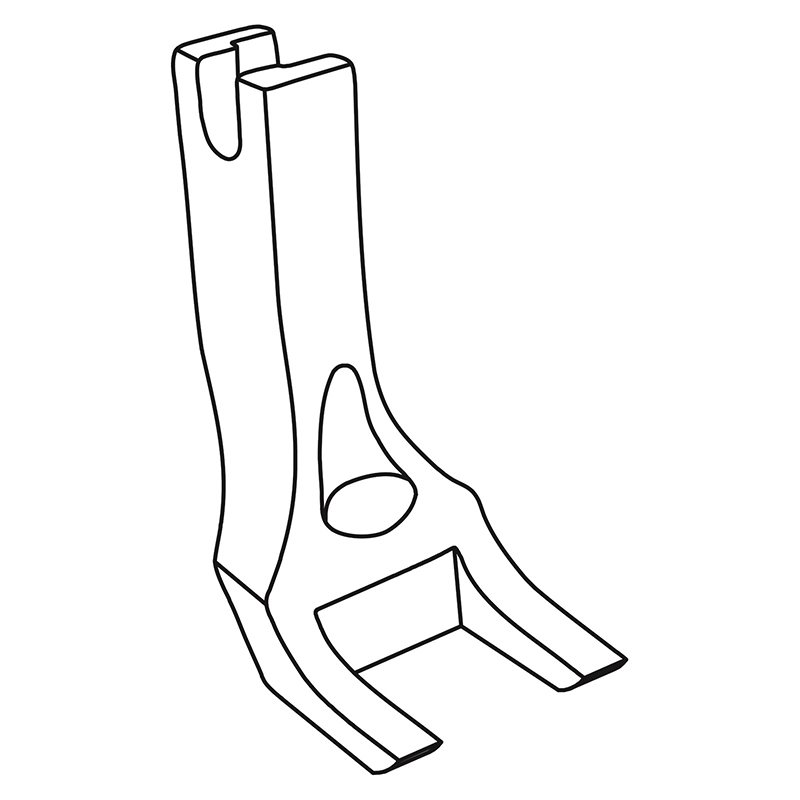 KP269TP-O Presser Foot — Presser Foot for Double Needle Tape Attaching Feet *It may take about 10 working days for processing.