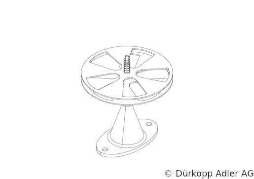 0069 000854 — Опора катушки 170 мм.