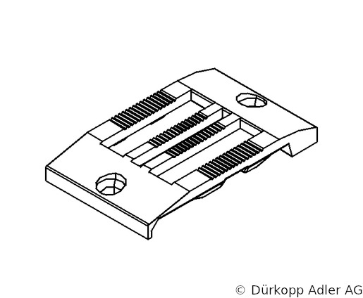 0768 202040 — игольная пластина
