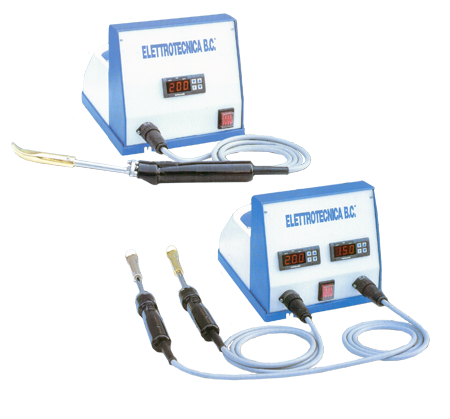Elettrotecnica BC Mod 613 Ironing module with thermocontrols and 2 irons spoon shape included