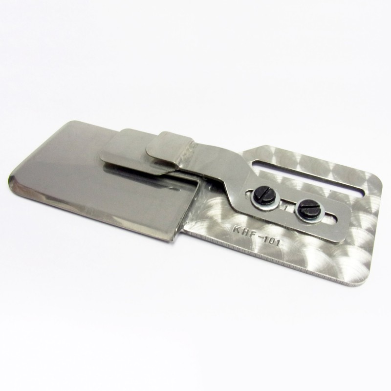 KHF101 Sleeve Attachment — Single Needle Sleeves Attachment (part 1/2) The same function as F218A. Applicable Parts : KHF102 Sleeve Attachment (part 2/2) P3620 Presser Feet KH5NP & KH5FD Needle Plate & Feed Dog