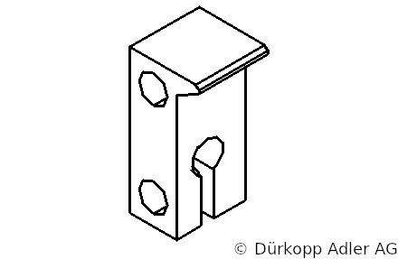 0558 007248 — зажимная деталь