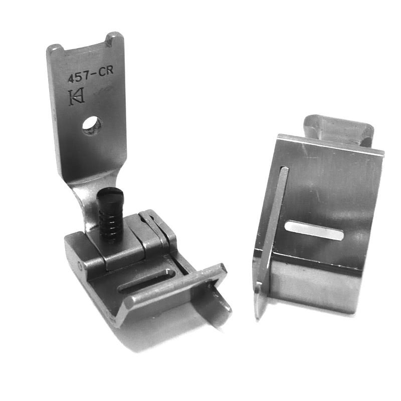 457-CR Guiding Foot — Right Guiding Foot for Singer / Juki Zigzag Machine Needle Hole Width : 10mm Pressing Width : 15.5mm