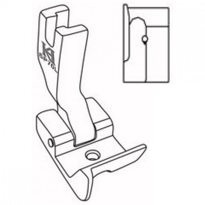 SP70L Piping Feet — Piping Feet with Edge Guide (Left)